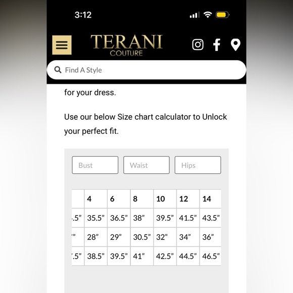 Terani Couture black gown/ evening dress. Worn once in perfect condition - Picture 8 of 8